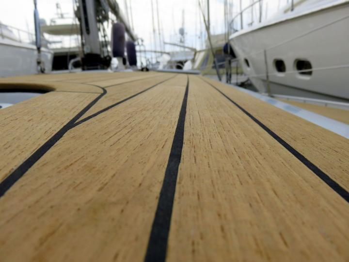 Yacht teak