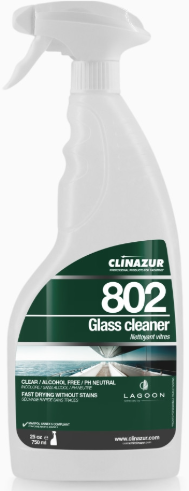 ClinAzur 802 Glass Cleaner 750ml