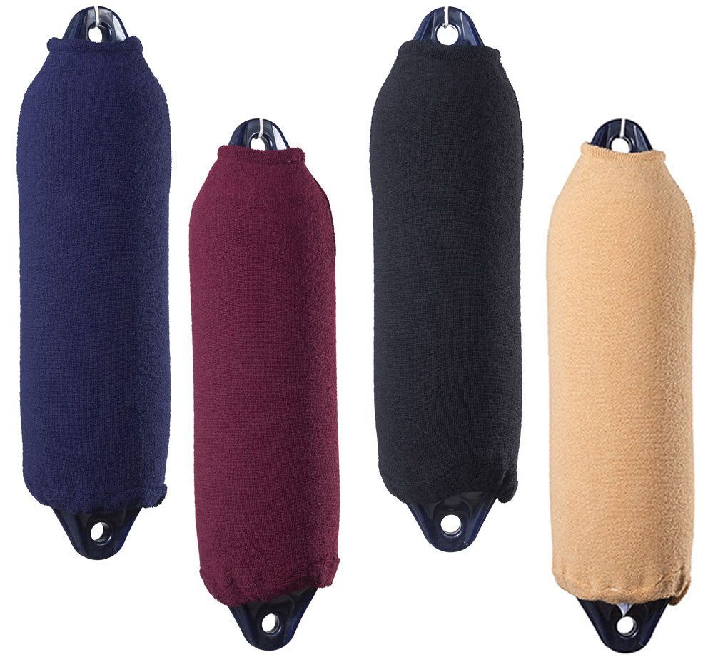 FenderFits F6 Navy Blue Acrylic Polyform Fender Cover (Cylinder) 27.9x106.7cm Single Thickness (Pack of 2)