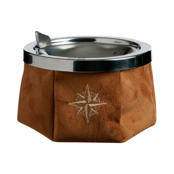 Marine Business 30114 Ashtray Alcantara Camel