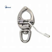 Wichard Carabiner HR With Load-Bearing Opening - Swivel Eye - Length: 90 mm