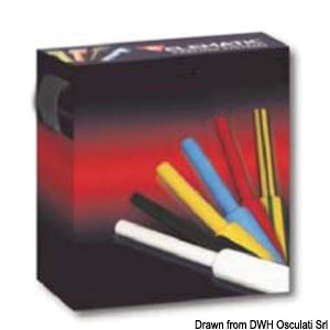 Heat Shrinkable Sheath Black 18/6mm(Per Meter)