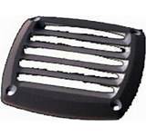 Plastic Vent Grille 85x85 Black ABS