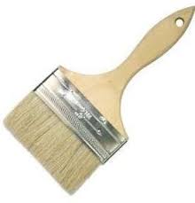 Wooden Throwable Paint Brush 100mm