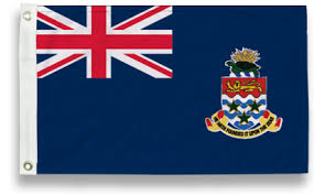 Flag Cayman Island Blue Printed 150x220cm