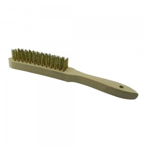 Ocai 0261 Wire Brush Large Soft Brass Bristles
