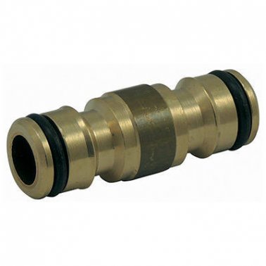 Midinox Brass Double Male Hose Fitting