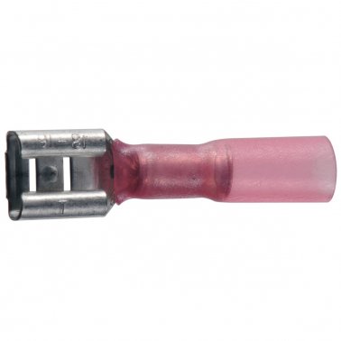 Heatshrink Crimp Set 6.3mm Female Clip x 4