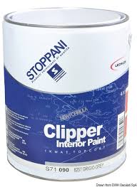 Stoppani Clipper Interior Matt Topcoat White 0.75lt S710920
