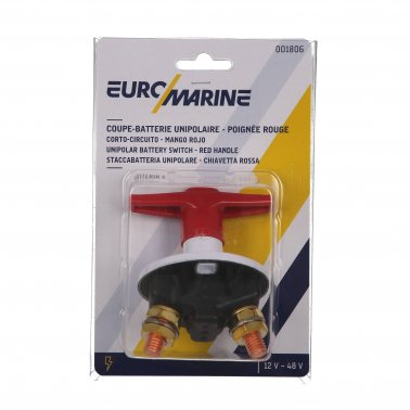 Euromarine Battery Switch With Red Handle 300A