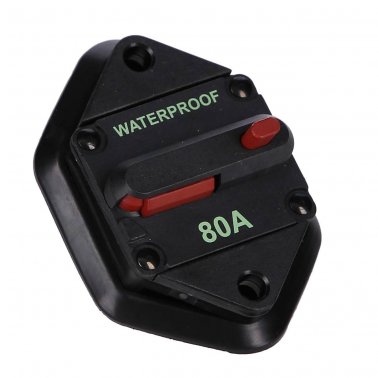 Euromarine Waterproof Circuit Breaker Side Mount 80A