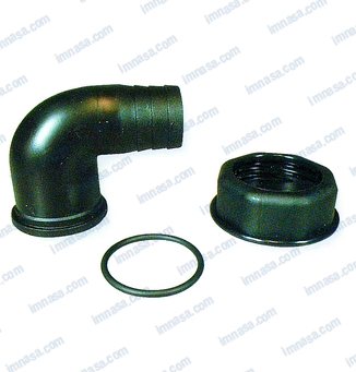 Water Tank 90* Elbow Fitting 35mm