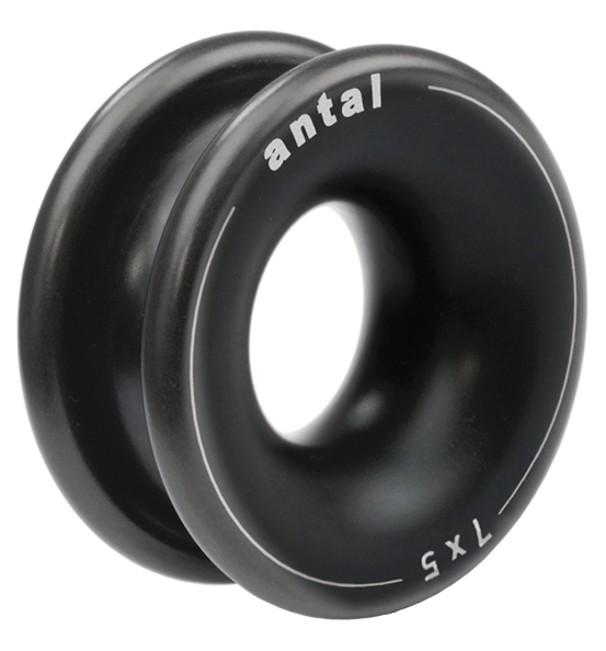 Antal R14.10 Rope Eyes Alloy Anodised Black D14/10mm ROPE 10mm