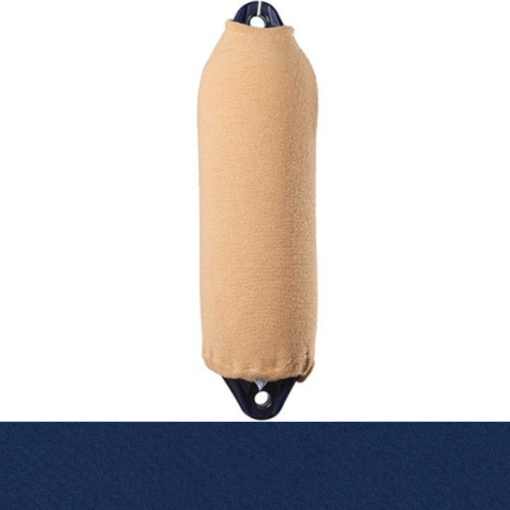 Fendress Acrylic Fender Long Cover Double Thickness 38x104 Navy (Unit)