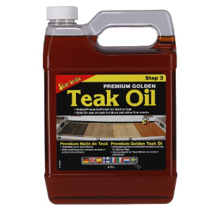 StarBrite Premium Golden Teak Oil Glon