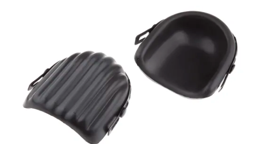 RS PRO Knee Pads Black with adjustable strap black Polyurethane (PU) Pair