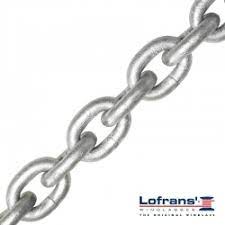 Chain Galvanised Calibrated D6mm (Per Meter)