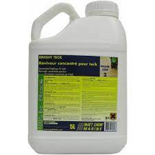 MattChem BRIGHTENER PRO (5L) - Concentrated Bleaching Cleaner For Teak And Exotic Woods