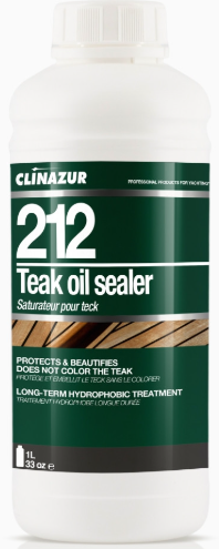 ClinAzur 212 Teak Oil Sealer 1L