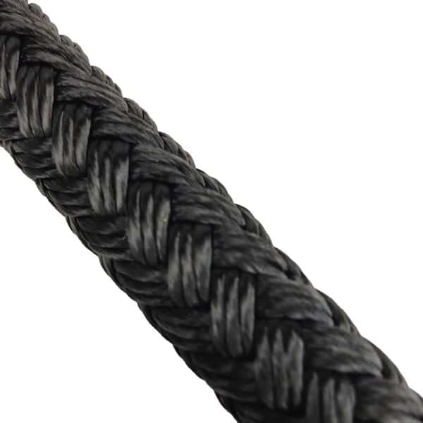 Armare Performance Line Double Braid Dyneema 78 PU 12mm Black [daN 7568]