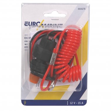 Euromarine Outboard Emergency Switch + Tether