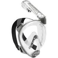 Cressi Duke Full Face Mask Clear/Silver M/L