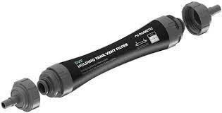Dometic DVF Holding Tank Filter 16/38mm with Fixing Holders and Ends 5/8''/16mm - 3/4''/19mm - 1''/25mm - 1''1/2/38mm