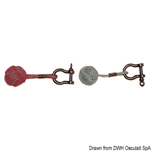 Monkey's Fist Key Ring Various Colors