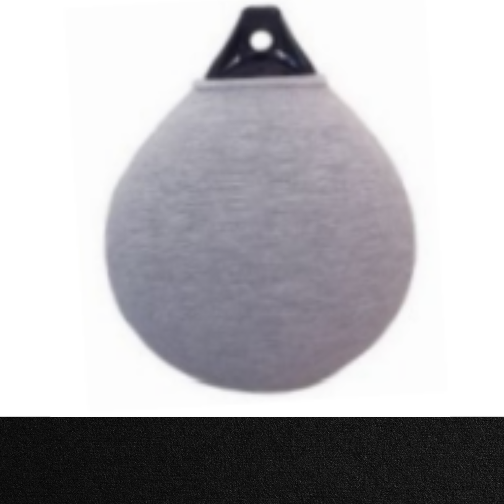 Fendress Acrylic Fender Round Cover Double Thickness 55x71 Black (Unit)