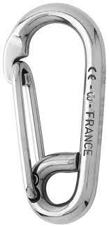 Wichard Firefighter Carabiner - Symmetrical - Length: 60 mm