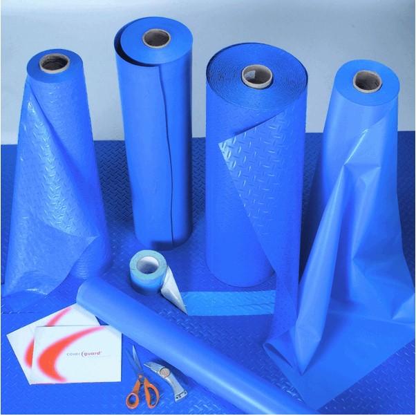 Floor Cover Guard CG1336DP 13mil/0.33mm FR 0.91m x 110m Deck Plate - LPS1207 Certified