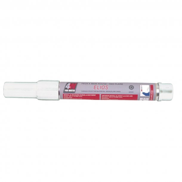 4W White Hand Held Flares - Set of 3