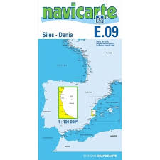 Navicarte Chart E 09 Siles - Denia, Spain