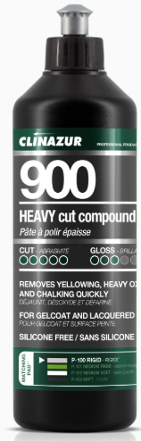 ClinAzur 900 Heavy Cut Compound 500gr
