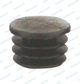 Plastic Bung For Tube D40mm Black