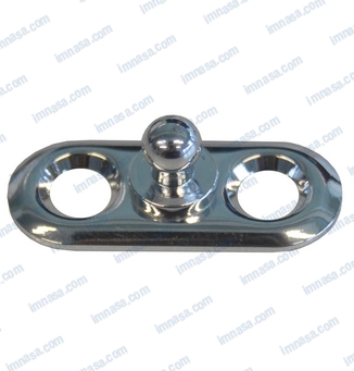 Tenax Base Plate Chromed Brass 27mm