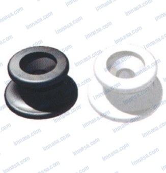 Tarpaulin Lacing Button White Plastic