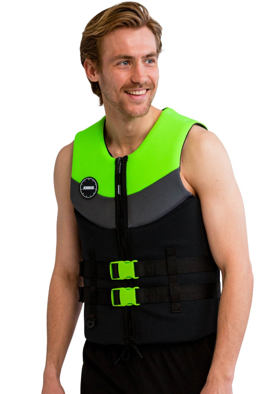 Jobe Neoprene Life Vest Men Lime Green 3XL+