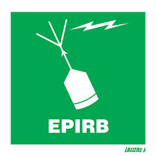 IMO Sign Epirb PVC Rigid 5x5cm