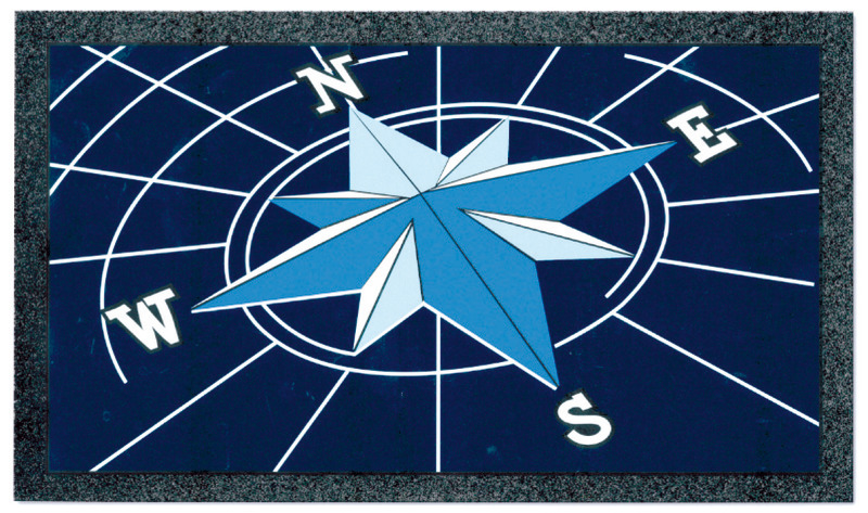 Door Matt Antiskid Wind 40x68cm