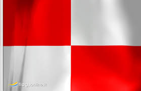 Flag Letter U Code 23x30cm