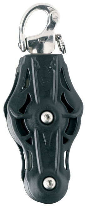 Wichard Ball Bearing Double Block - Sheave 45 Swivel Snap Shackle