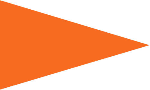 Flag Beach Warning Orange 100x175cm
