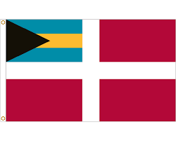 Flag Bahamas Civil English Stitched 3YD (C. 270x130cm)
