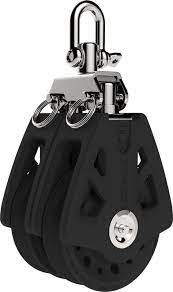 LEWMAR SYNCHRO BLOCK Double Black 60 mm