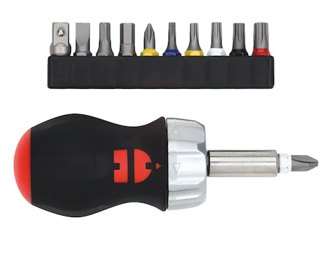 Wurth Mini Ratchet Screwdriver +11 Bits