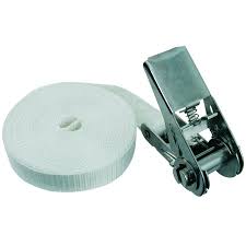 Euromarine Stainless Steel Ratchet Strap no hook 35mm - 10m
