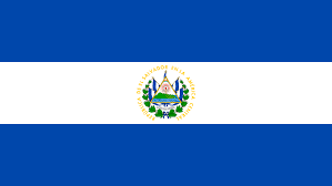 Flag El Salvador Stitched 45x75cm