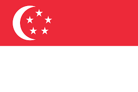 Flag Singapour Stitched 60x90cm