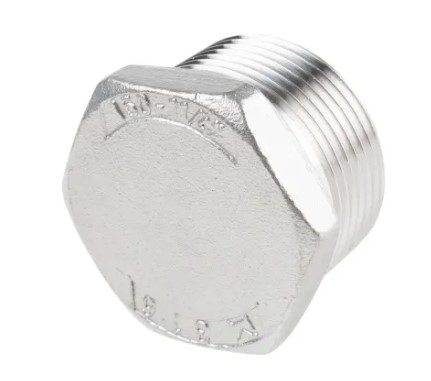 Stainless Steel Plug 1/4"